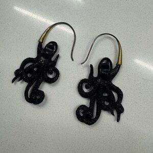 Black Octopus Peyton Williams Earrings